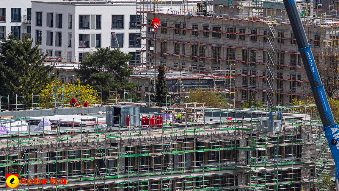 26.04.2023 - Burgfotos von der Baustell Niederalmstraße 16 in Neuperlach